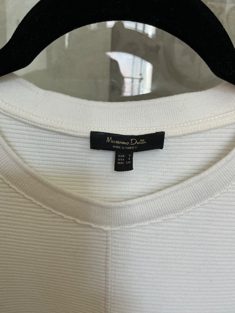 Massimo Dutti Textured Knit Top – Size S - Picture 2 of 4